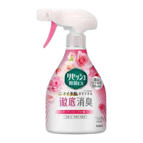KAO 花王 布料用除菌除臭喷雾 花园玫瑰香 370ml