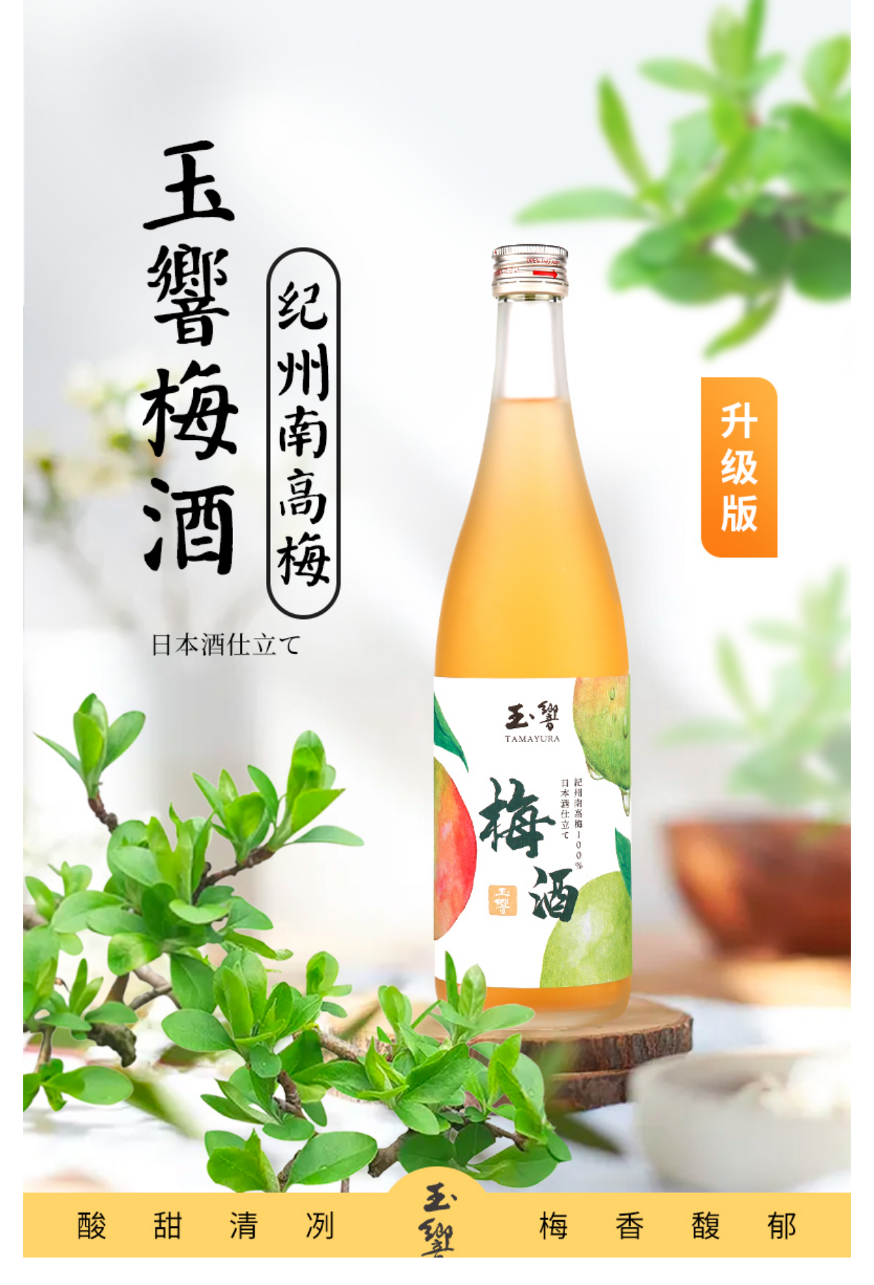 tateyamashuzo 立山酒造 梅酒 玉响联名 720ml_tateyamashuzo 立山酒