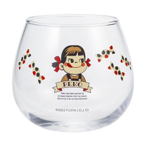 Sanrio 三丽鸥 不二家PEKO 复古玻璃杯 1个