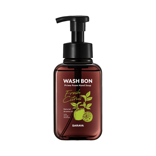 SARAYA 莎罗雅 Washbon 泡沫洗手液 正装 清新柑橘 500ml