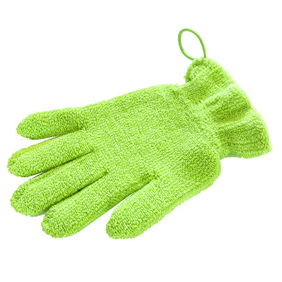 jogan 成愿 吸水速干纯色干发手套 ksbd-122 gr 绿色 1条