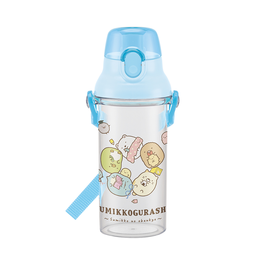 skater 斯凯达 角落生物学习君一触式开合儿童透明塑料水杯 480ml