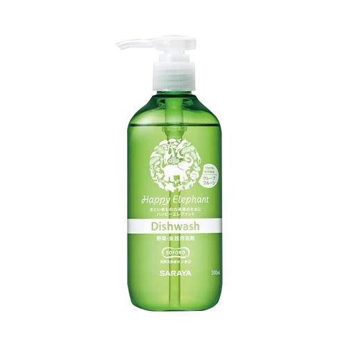 SARAYA 莎罗雅 快乐小象果蔬餐具洗涤剂 西柚味 300ml
