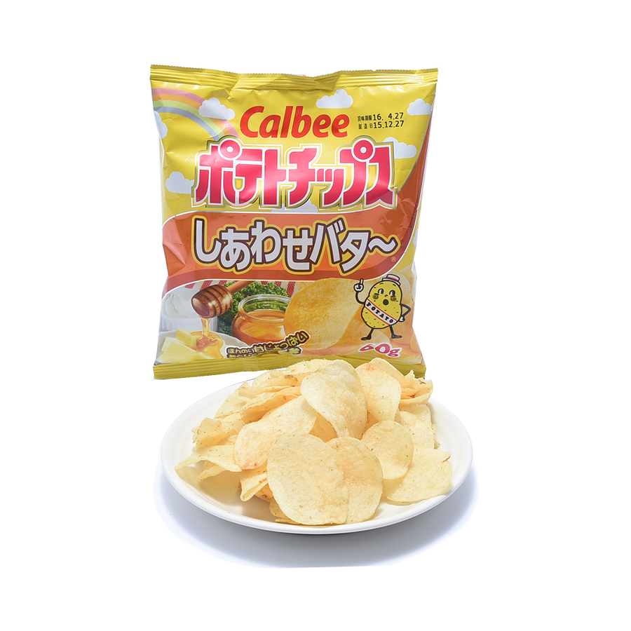 自营calbee 卡乐比 蜂蜜黄油薯片 60g