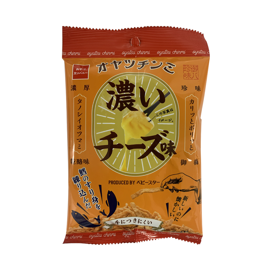 oyatsuchinmi酸脆鲜美可口下酒菜薯片浓郁奶酪味43g