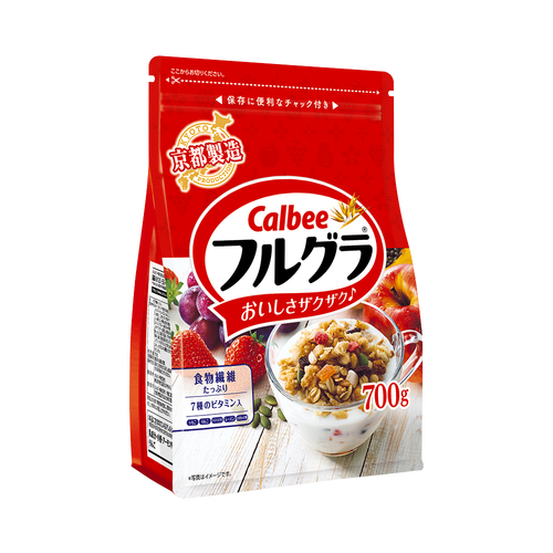 CALBEE 卡乐比 Frugra 富果乐 水果颗粒果仁谷物冲饮麦片 700g