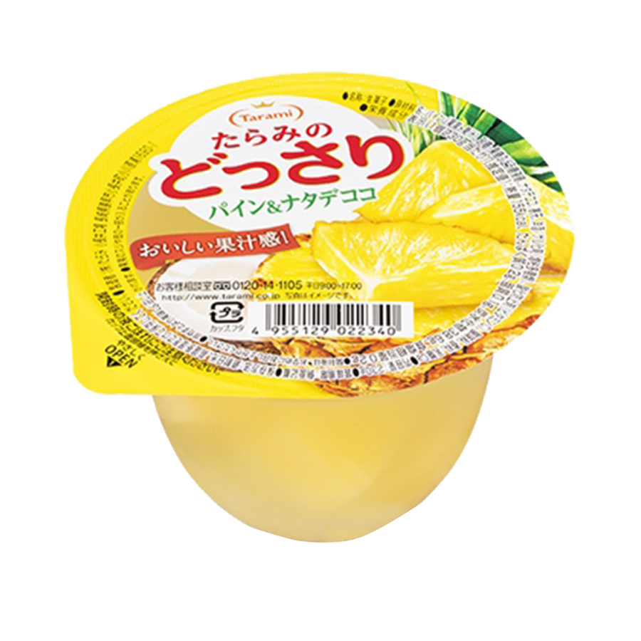 tarami 多良见 水果之绊 菠萝椰果果冻 230g/个