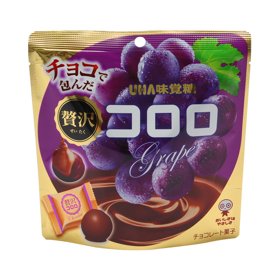 uha 悠哈 奢侈葡萄味软糖 54g