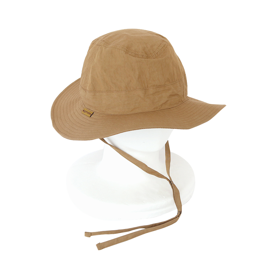 gym master 百搭复古宽帽檐防晒渔夫帽 g633665-31 卡其色 f