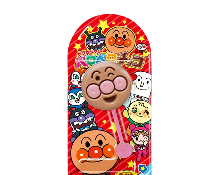 自营fujiya 不二家 面包超人棒棒巧克力 12gx3